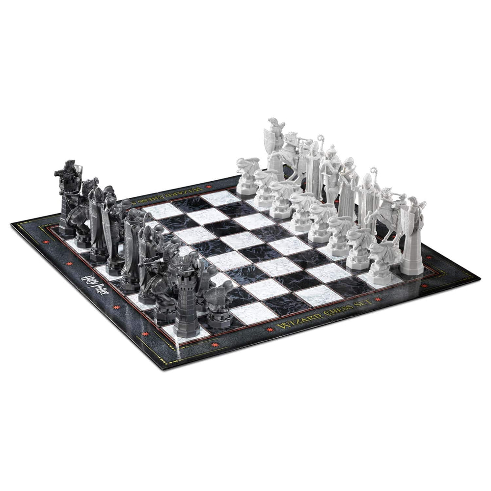 The Noble Collection detailed chess pieces for movie-inspired fantasy gameplay.