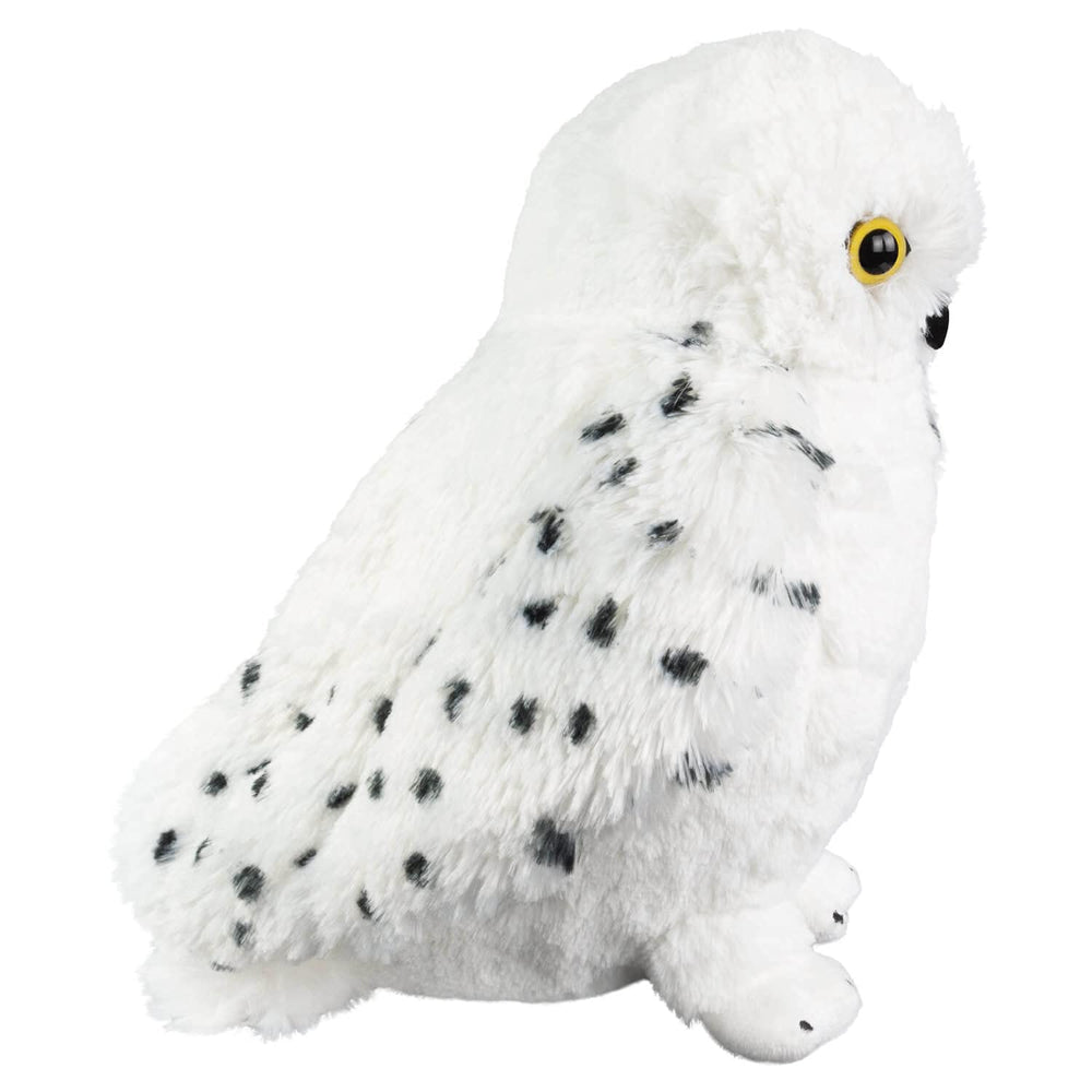Hedwig plush with wings extended, soft and huggable for fans.