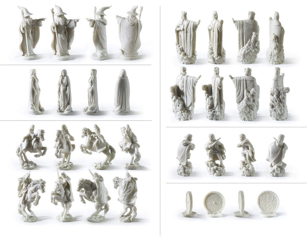 The Noble Collection Gollum figure brings memorable character detail to the set.