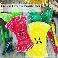 12 classic Kwik Stix colors for endless creative possibilities.