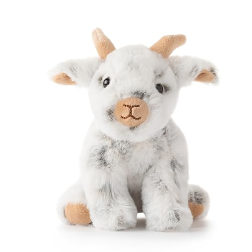 The Petting Zoo goat plush with floppy ears invites imaginative pretend adventures