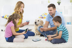 The Purple Cow Go Fish family game setup boosts bonding and learning.