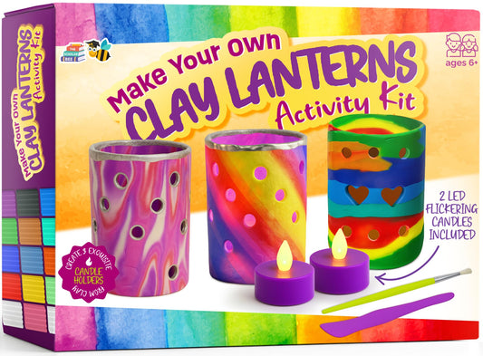 The Scholar Bee light-up lanterns kit assembly for creative kids