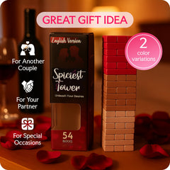 The Sensual Lab 54 Pink Blocks five play modes guide couples through varied evenings.