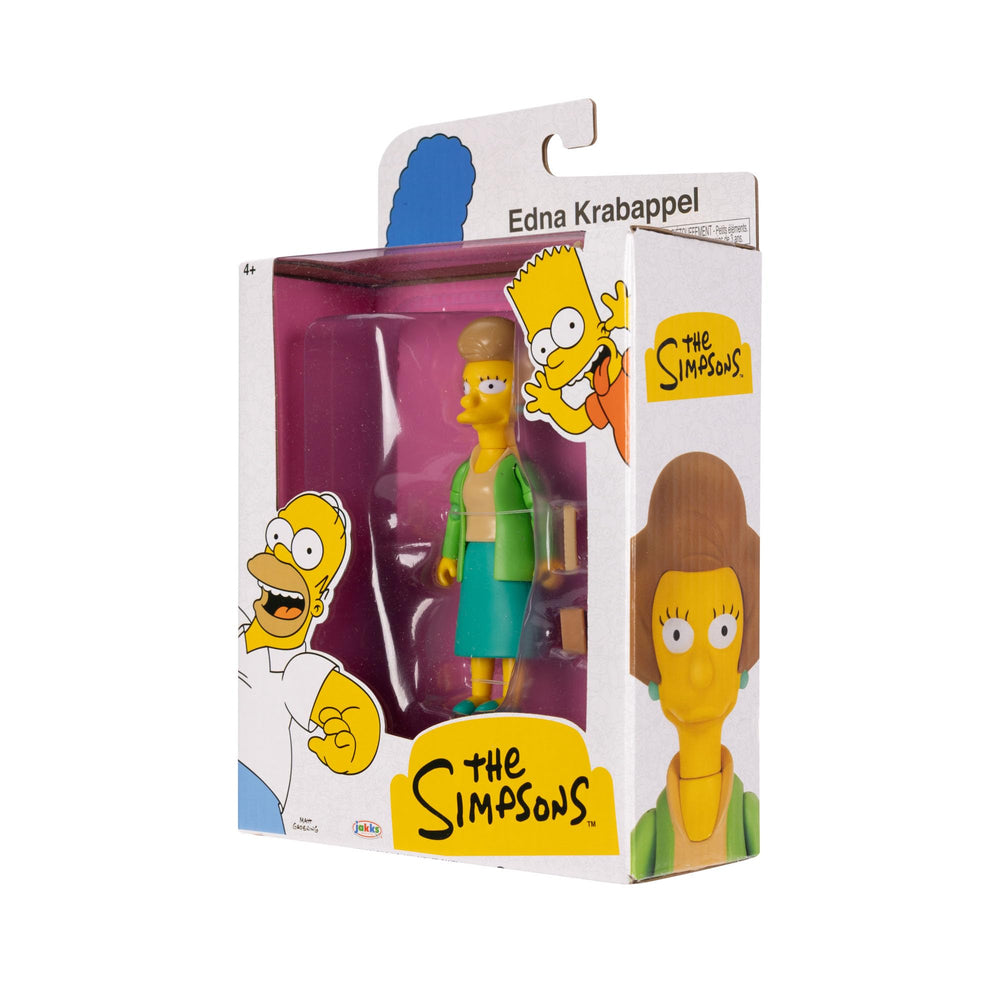 Premium detailing makes Edna Krabappel come alive on shelves.