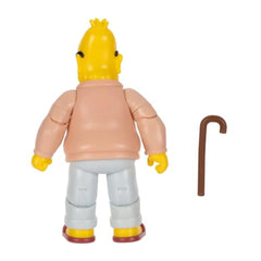 Grampa Simpson figure with accessory options encourages creative play and display possibilities.