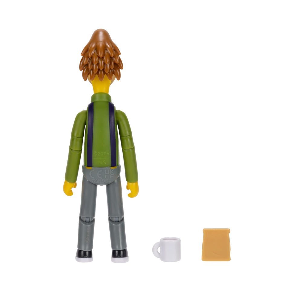 Lenny Leonard figure with lunch bag arranged for imaginative display.