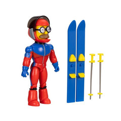 The Simpsons SS Flanders 5-inch figure is poseable for dynamic storytelling and diorama setups