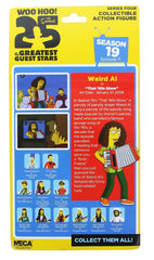 The Simpsons Weird Al Yankovic Series 4 figure side-view with accordion accessory.