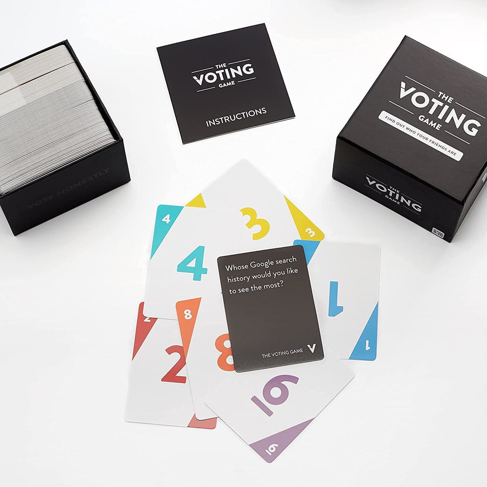 The Voting Game vote action close-up, highlighting quick, revealing decisions.