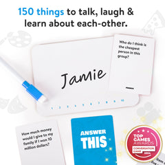 The World Game Answer This Friends markers glide smoothly on whiteboards.