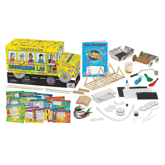 The Young Scientists Club Magic School Bus Engineering Lab solar panel for hands-on learning.