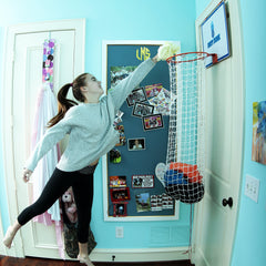 The Dunk Collection Dirty Dunk easy-assembly keeps setup frustration-free.