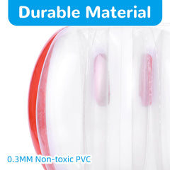 Theefun bumper balls non-toxic vinyl ensures safe, durable outdoor play.