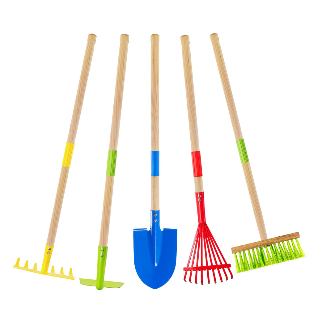 Theefun Kids Garden Tool Set hoe for safe outdoor play and learning