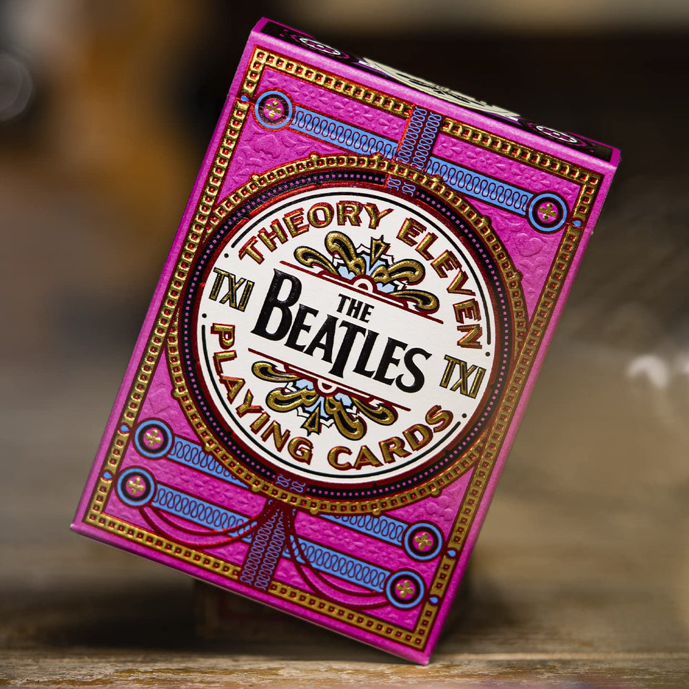 theory11 The Beatles Pink Deck color editions offer four striking options.