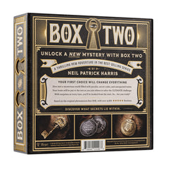 theory11 Box Two players gathered around a table ready for a puzzle challenge