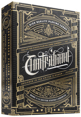 Theory11 Contraband front card design enhances display on table