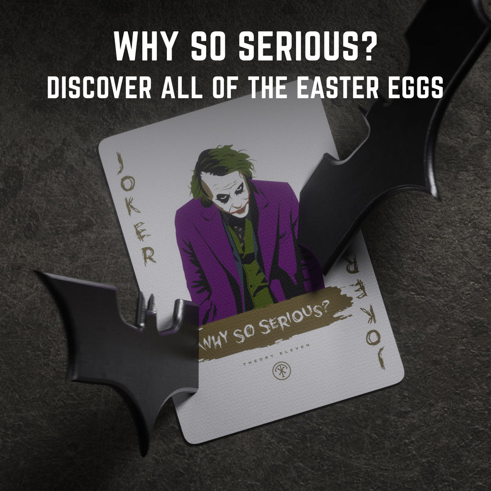theory11 dark knight trilogy batman card with iconic hero imagery.