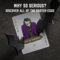 theory11 dark knight trilogy batman card with iconic hero imagery.