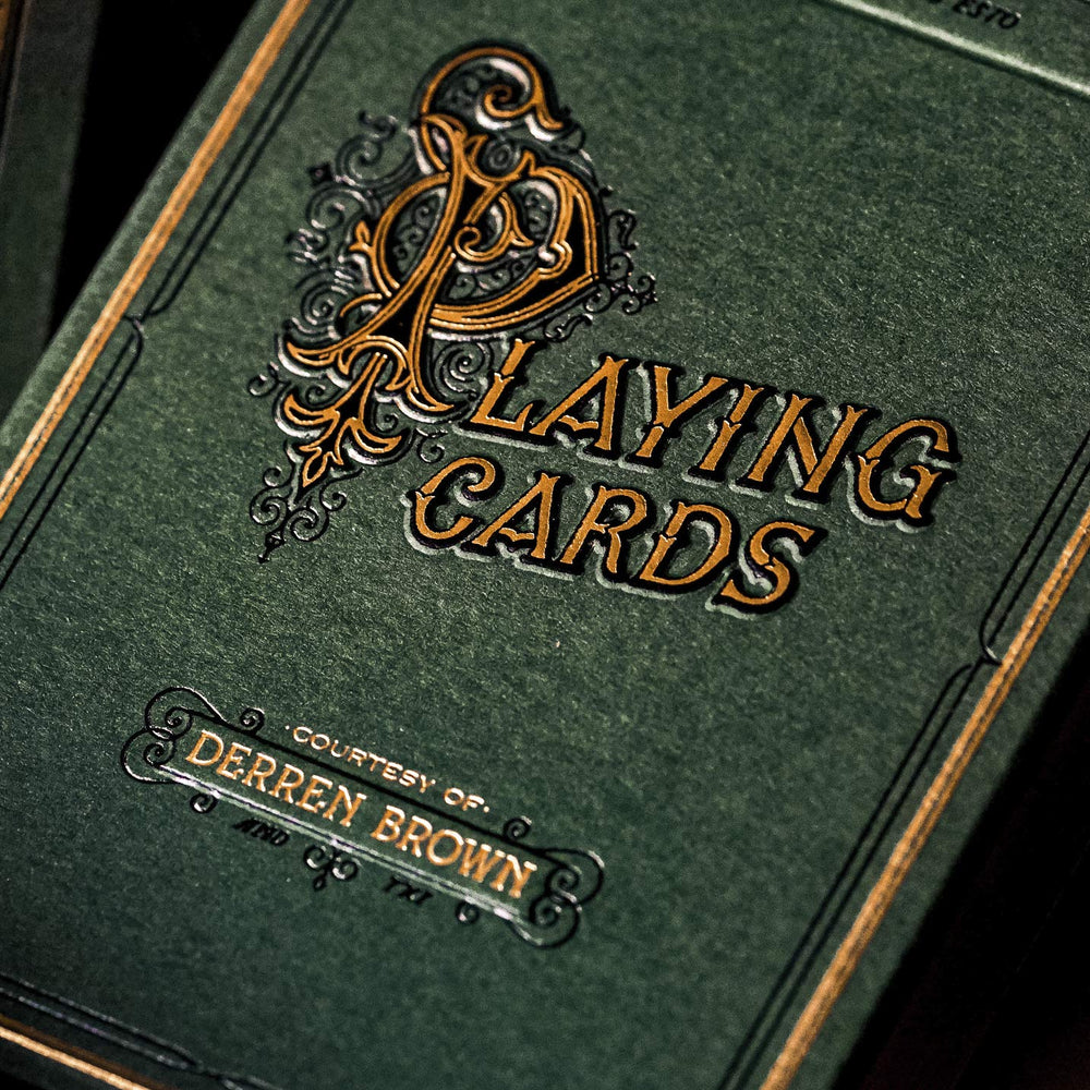 theory11 Derren Brown playing cards presentation captures stage and screen appeal.