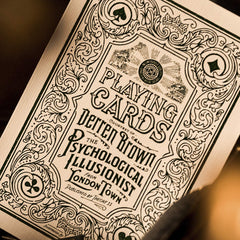 theory11 Derren Brown playing cards being shuffled emphasizes performance-ready construction.