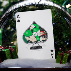 The theory11 Elf Playing Cards Buddy spaghetti Easter egg illustration—nostalgic charm.