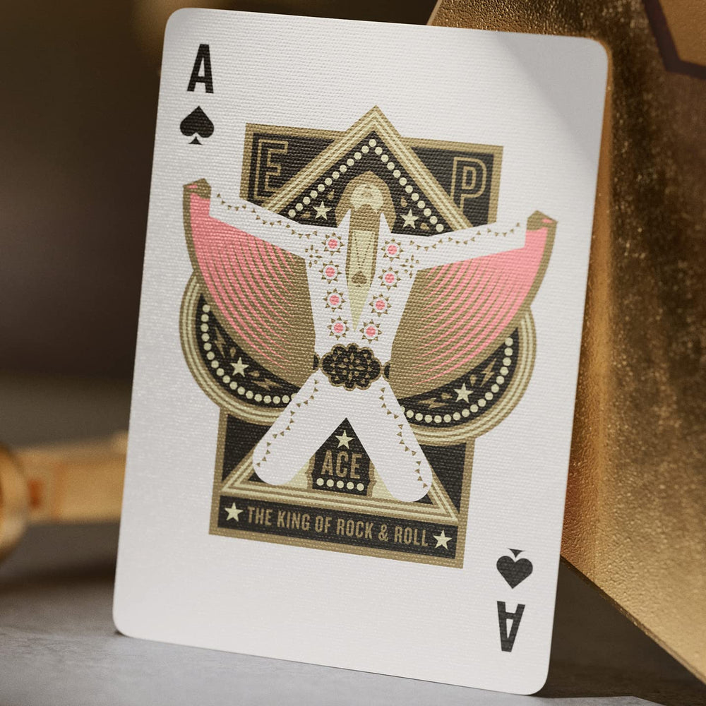 Theory11 Elvis Playing Cards packaging exudes show-night energy ideal for gifting.