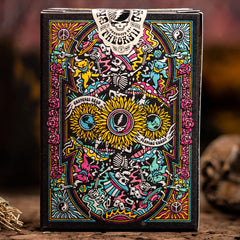 theory11 Grateful Dead back Stealie logo design for recognizable flair