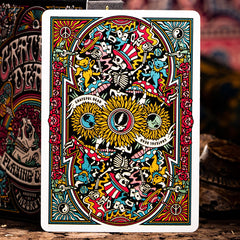 theory11 Grateful Dead court cards detailed art elevates gameplay aesthetics