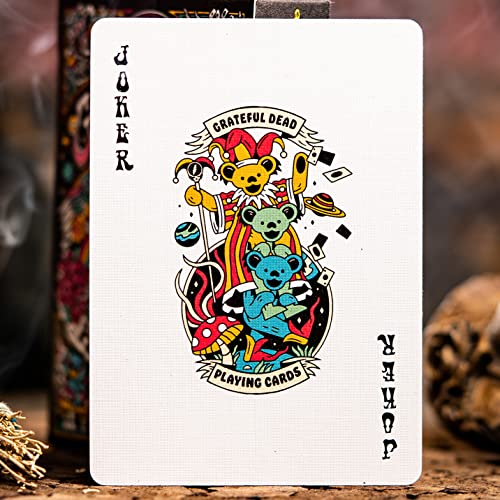 theory11 Grateful Dead ivory-seal sticker adds authentic packaging touch