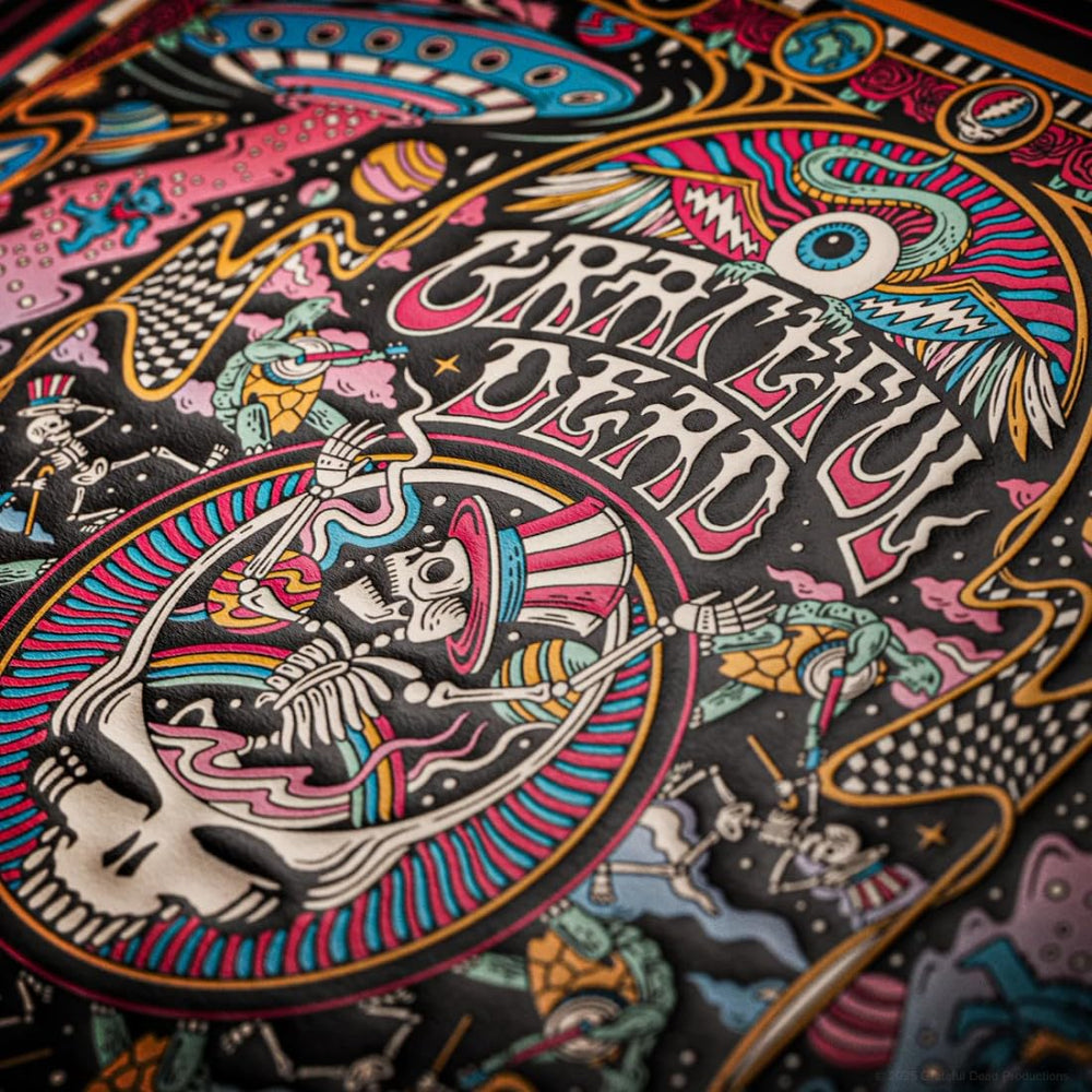 theory11 Grateful Dead Puzzle artwork-burst highlights color bursts enriching the visual journey