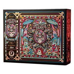 theory11 Grateful Dead Puzzle cover art showcases vibrant design ideal for display