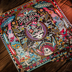 theory11 Grateful Dead Puzzle premium assembly flow ensures smooth solving