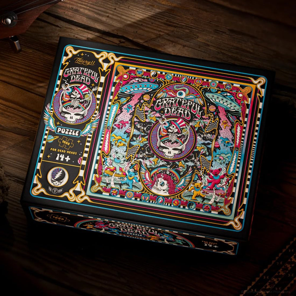 theory11 Grateful Dead Puzzle unboxing joy highlights packaging experience