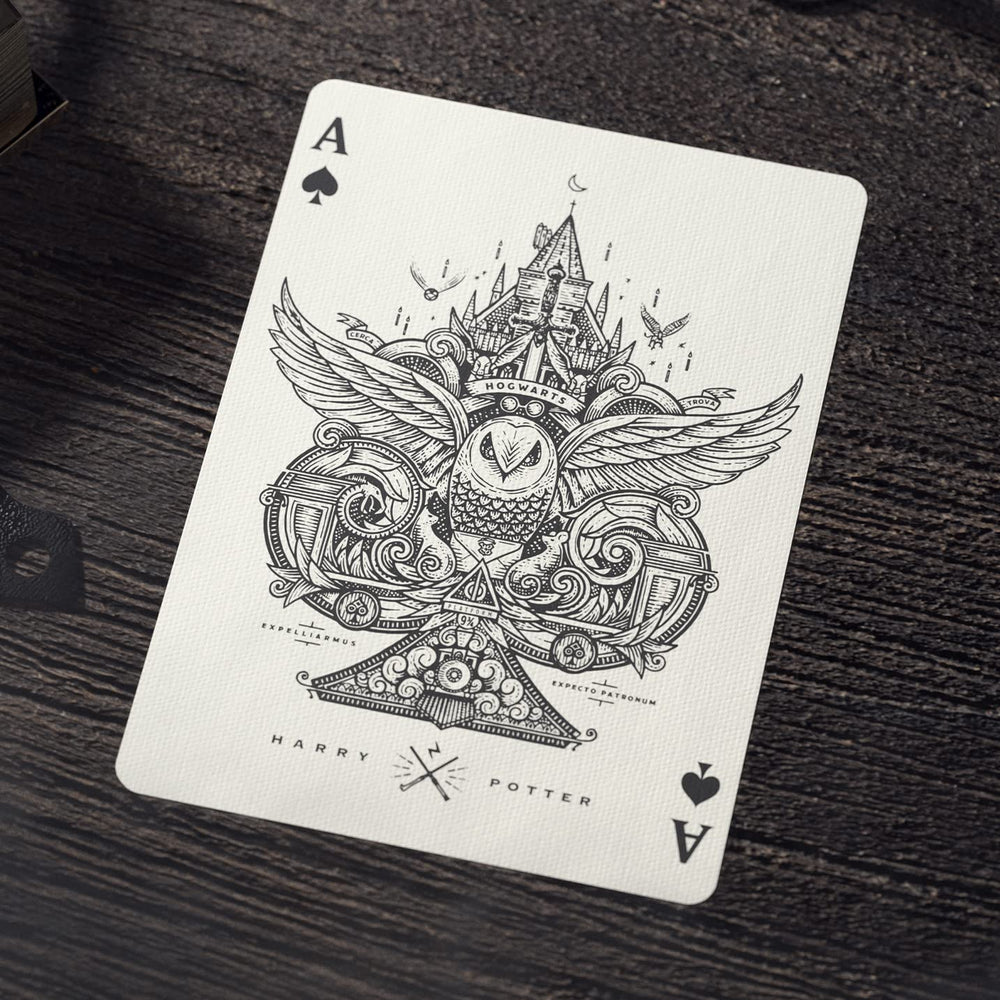 House-colors and wizarding symbols add atmosphere to play sessions.