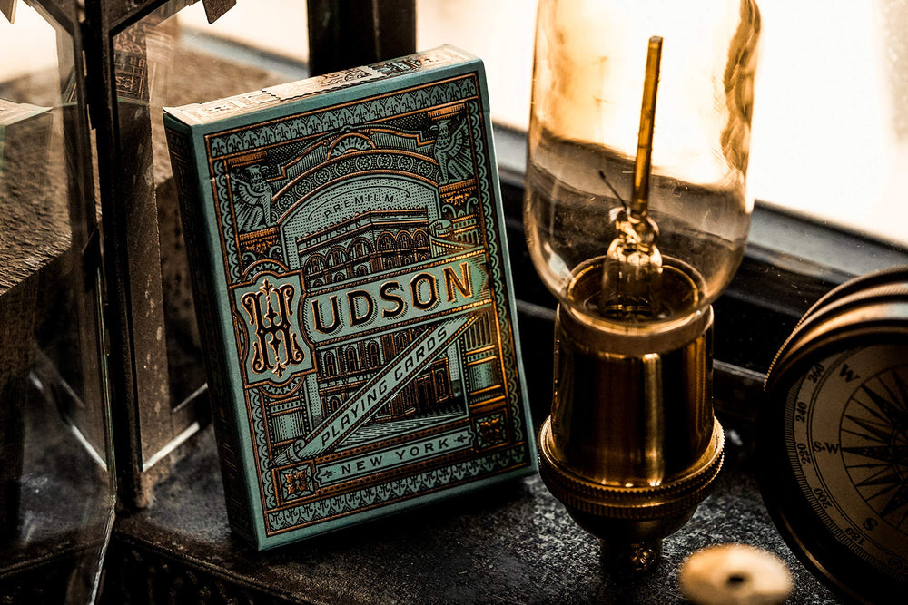 Theory11 Hudson Ace of Spades features bold artwork for premium display.