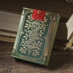 theory11 Monarch Green foil adds luxe shine for an eye-catching reveal.