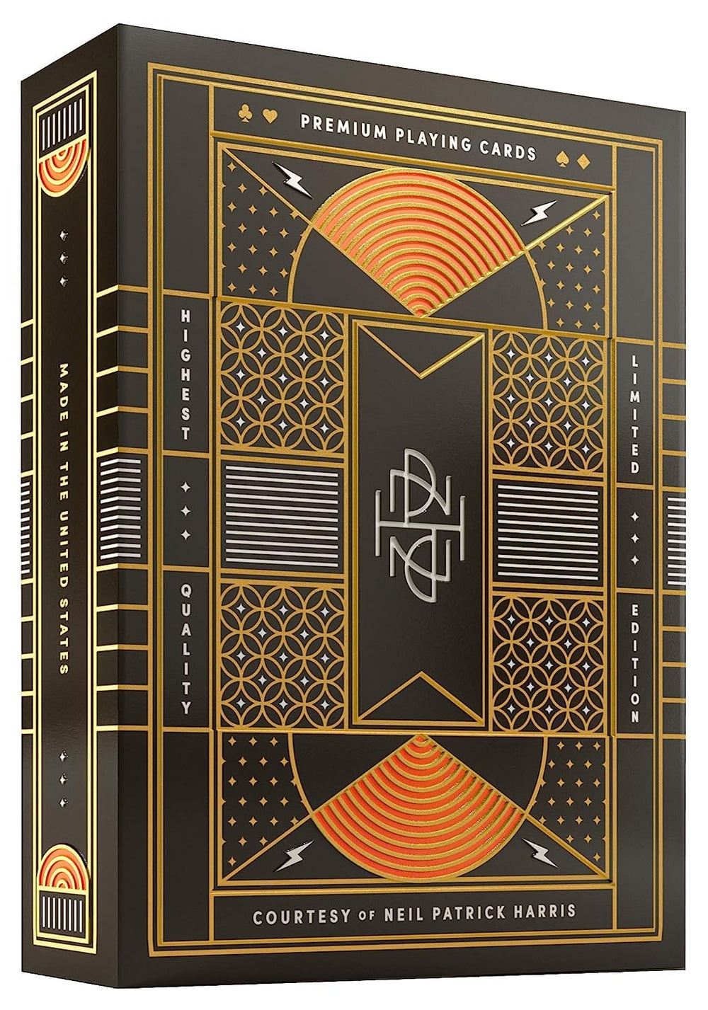 theory11 Neil Patrick Harris playing cards artwork highlighting collaboration art direction