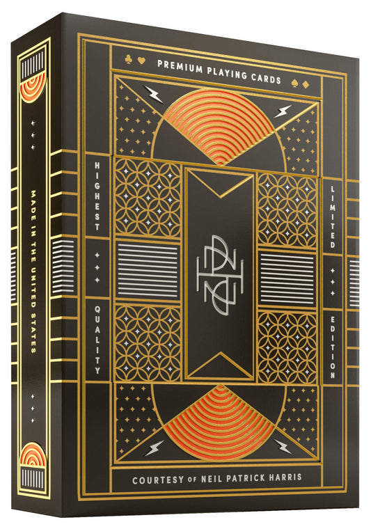 theory11 Neil Patrick Harris playing cards deck front featuring elegant artwork for collectors