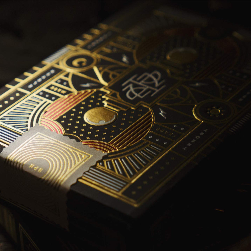 theory11 Neil Patrick Harris playing cards face detail showing court cards and hidden symbolism