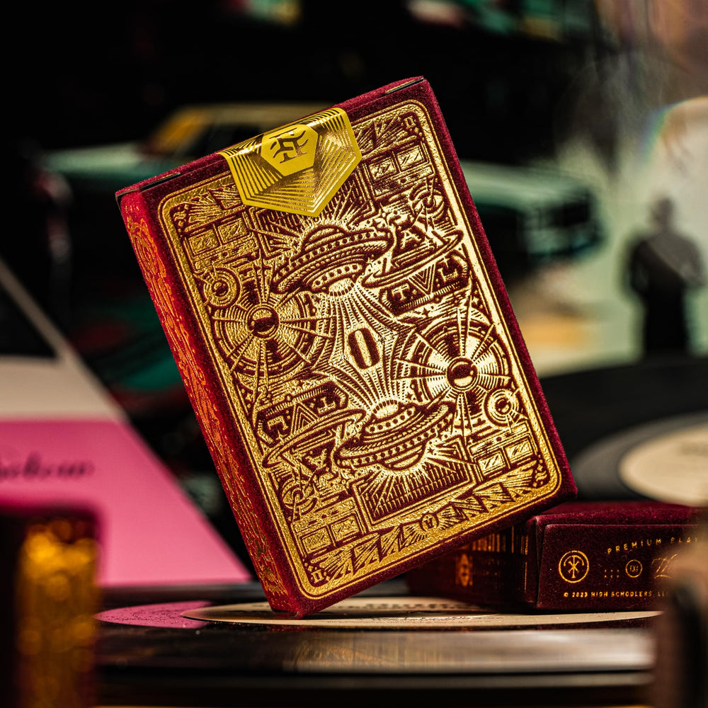 theory11 outkast André 3000 artwork on cards for fans