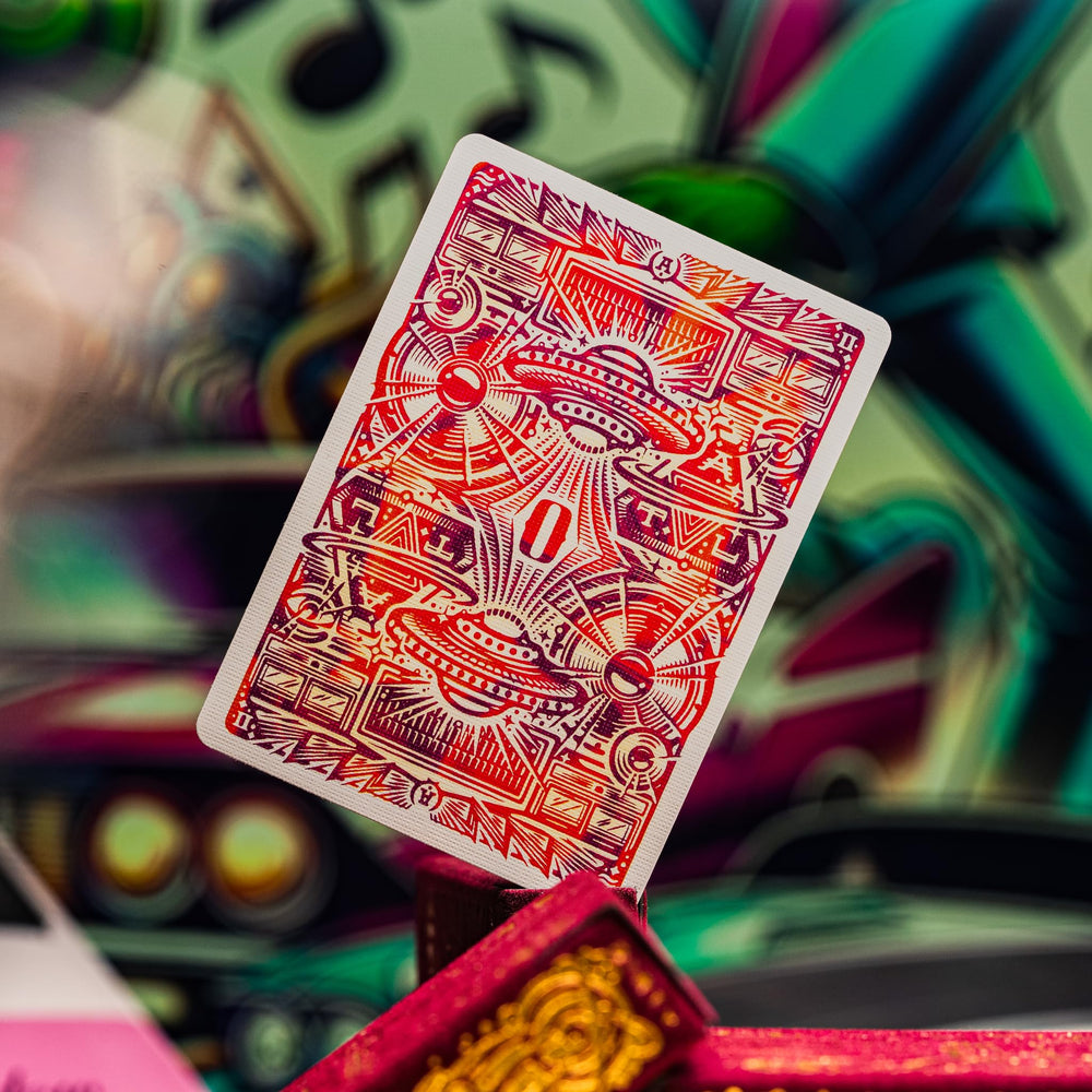 theory11 outkast Big Boi artwork on cards for collectors