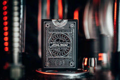 theory11 Star Wars Dark Side Grey box back features Death Star insignia for collectors.