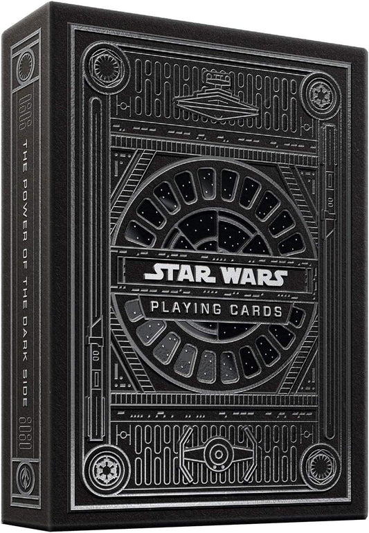 theory11 Star Wars Dark Side Grey box front shows Imperial Throne Room window for display.