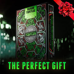 The theory11 TMNT premium playing cards USA-made on FSC-certified paper with veggie inks.