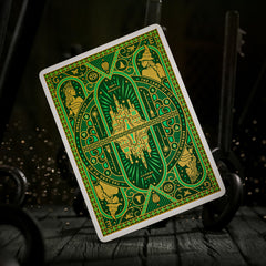 theory11 Wicked Playing Cards Glinda portrait showcases vibrant character art and theme