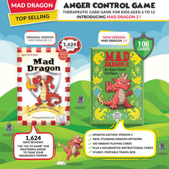 Mad Dragon 2 dragon illustrations on cards boost classroom discussion and emotional awareness.