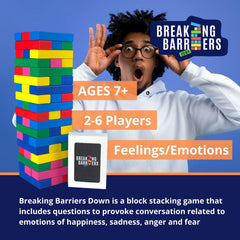 Therapy U Breaking Barriers Down play setup encourages group emotion conversations.
