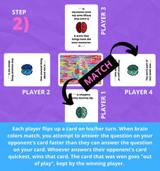 Therapy U Head Rush rule card, quick setup and clear gameplay.